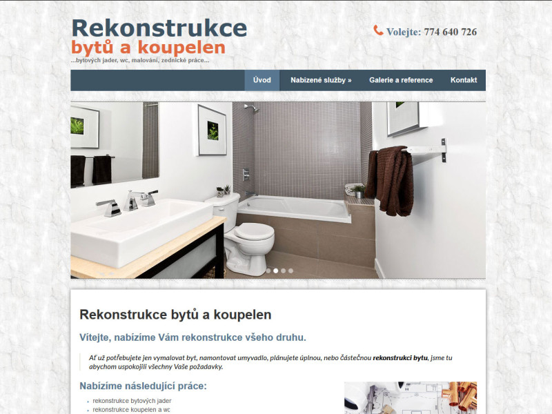 Renovace koupelen