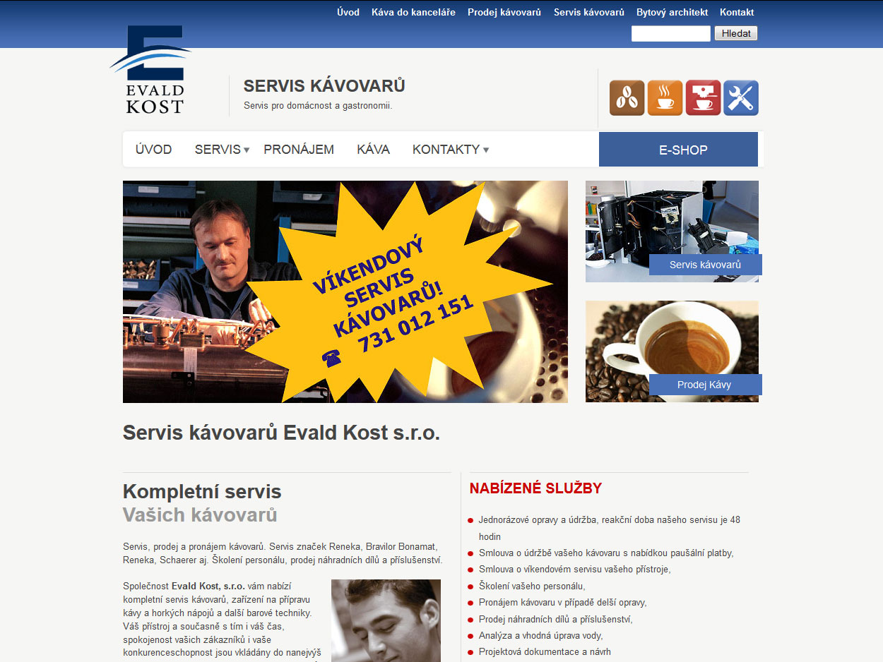 servis kost