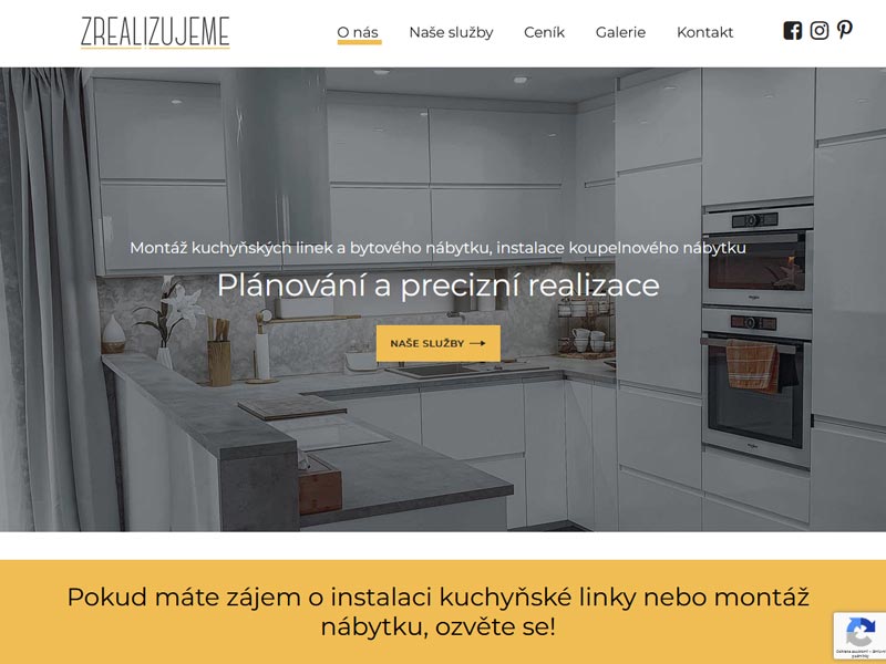 Zrealizujeme montáže